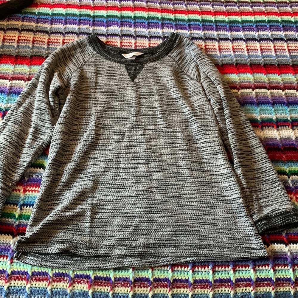 Gray sweater